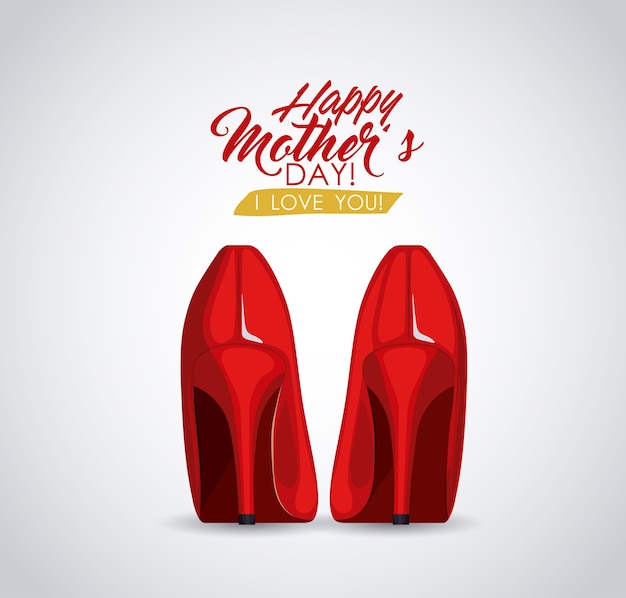 Vector happy mothers day design