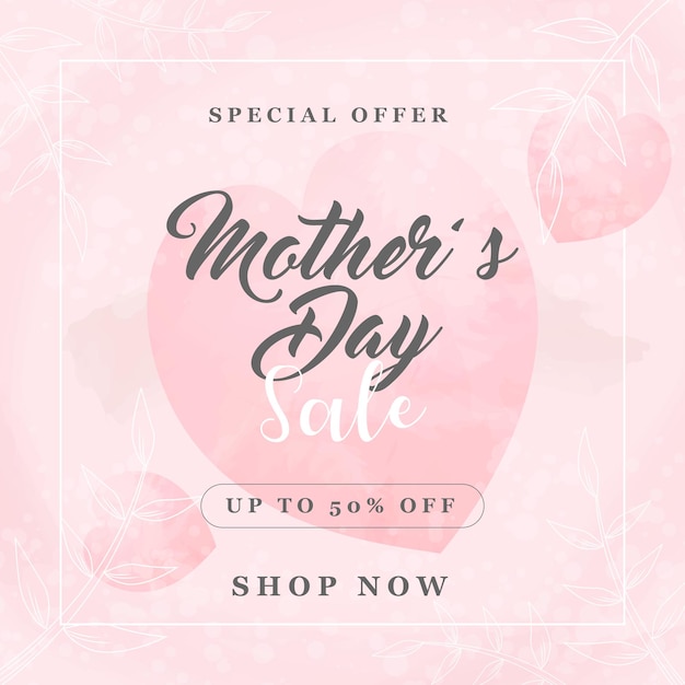 happy mothers day sale social media posts