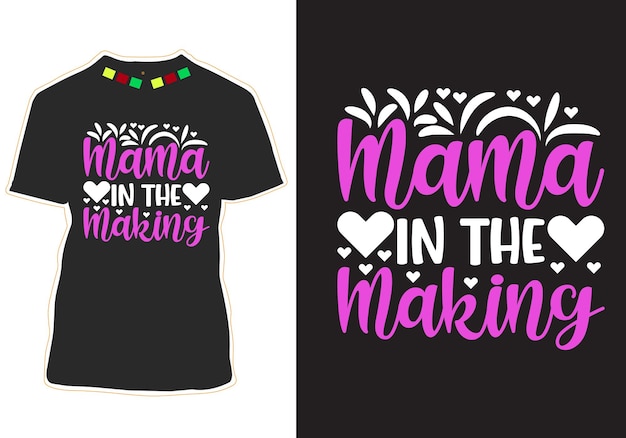 Happy Mothers Day T shirt Design