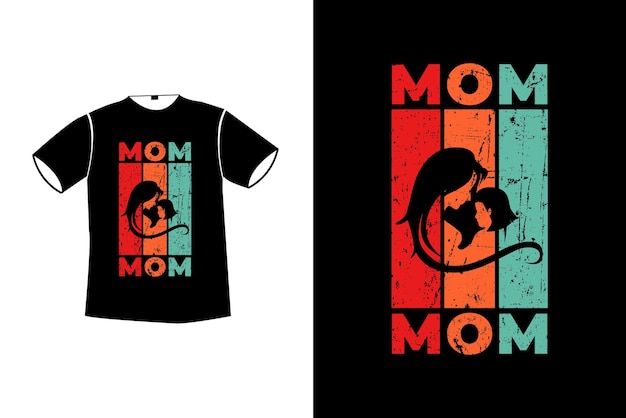 Vettore buona progettazione della maglietta per la festa della mamma 2022