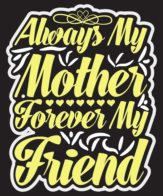 Happy Mothers Day Tshirt Design