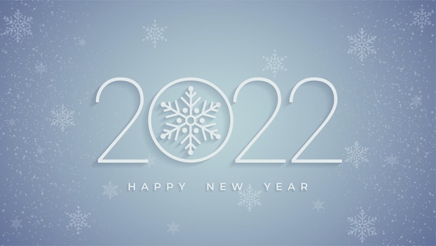 Felice anno nuovo sfondo 2022