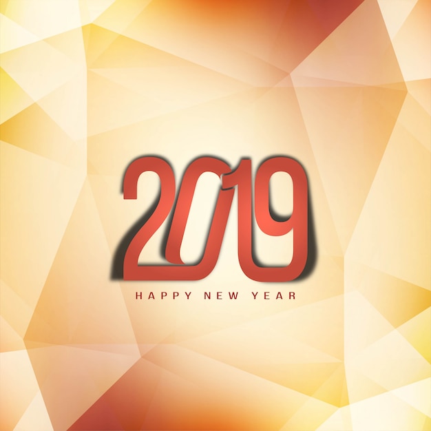 Fondo elegante decorativo del buon anno 2019