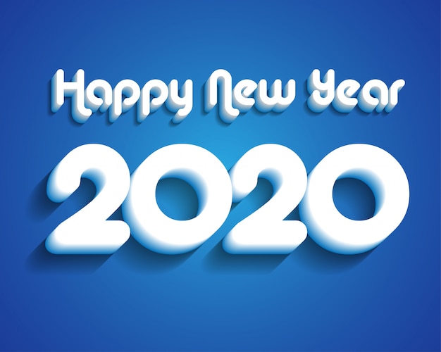 新年あけましておめでとうございます2020グリーティングカード