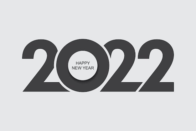 Vector happy new year 2021 text design logo.