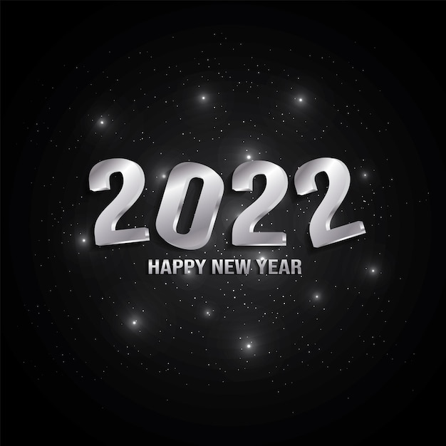 с новым годом 2022 3d стиль фона дизайн