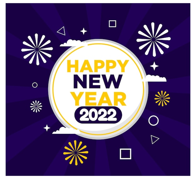 Happy New Year 2022 Background