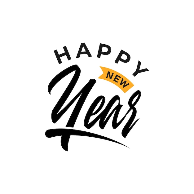 Happy New Year 2022 Lettering