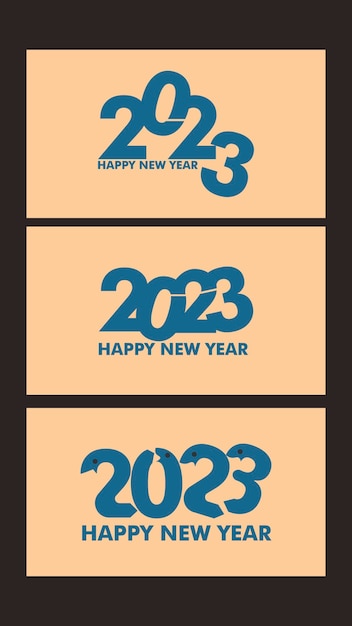 HAPPY NEW YEAR 2023 BACKGROUND, GRAPHIC RESOURCE, can be used for baner, flyer, logo or etc.