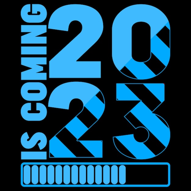 Happy new year 2023 t shirt design