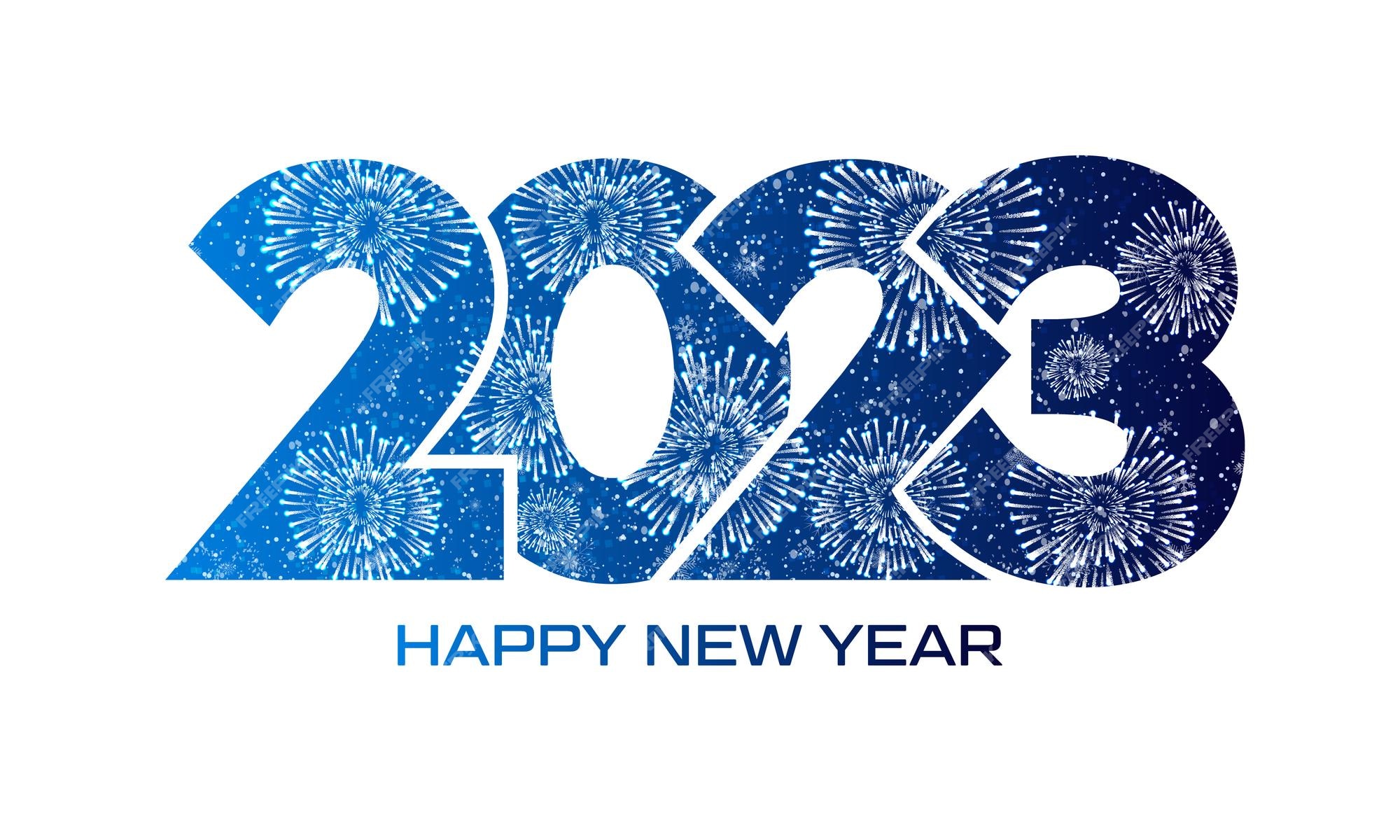 Happy new year 2023 Vectors & Illustrations for Free Download | Freepik