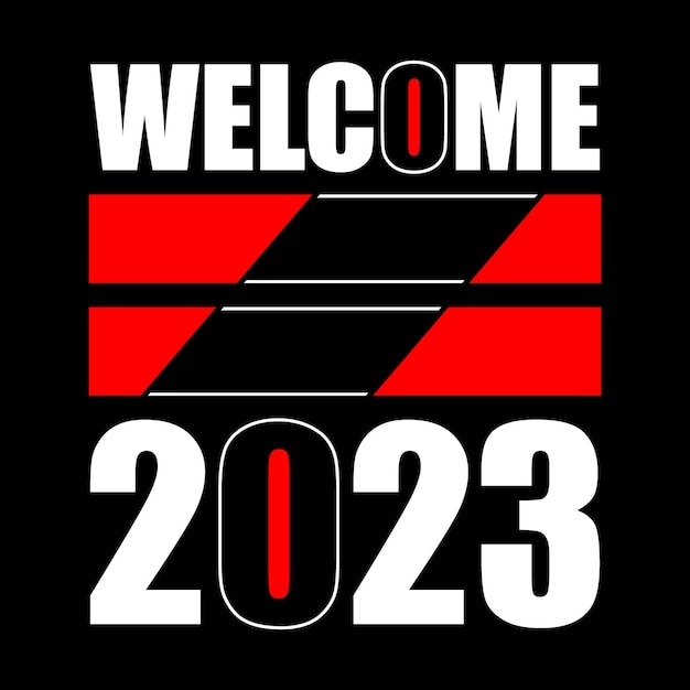 Happy New Year 2023 TShirt Design Template