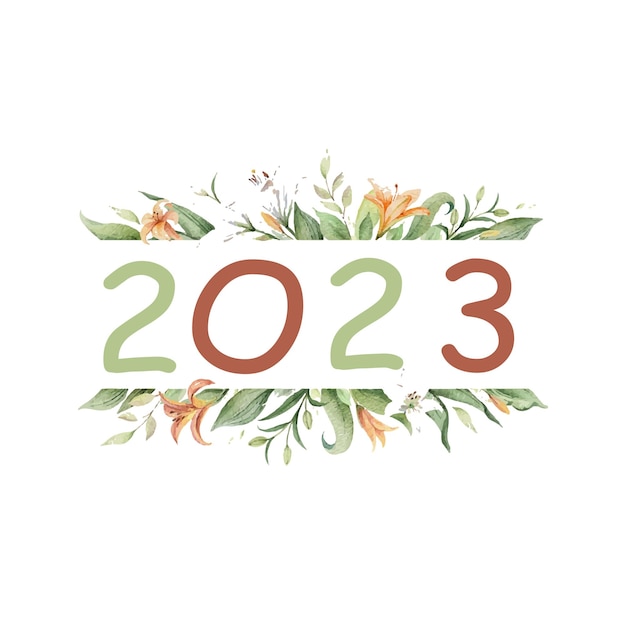 Happy new year 2023 vectors