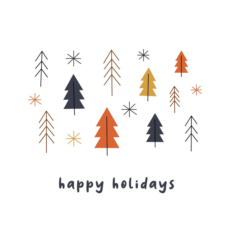 Vector happy new year 2024 minimalistic card design set for branding cover card posters card template