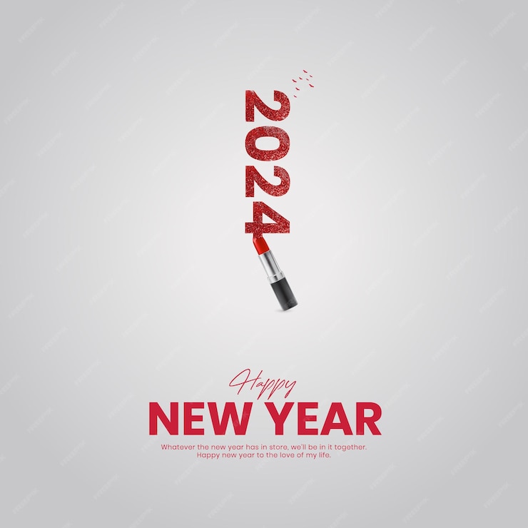 Premium Vector Happy new year 2024 new year creative design for