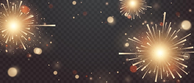 С Новым 2024 годом с красивым шаблоном дизайна фейерверков. Идеи празднования Нового года 2024 для баннеров поздравительных открыток и шаблонов сообщений.