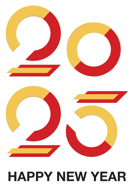 Vector happy new year 2025 zodiac sign year of the snake p6