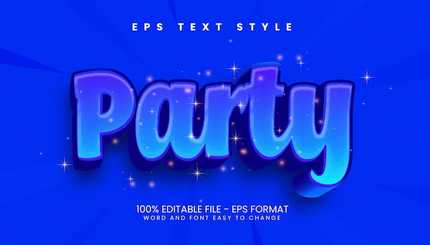 Happy New Year 3D Editable Text Effects