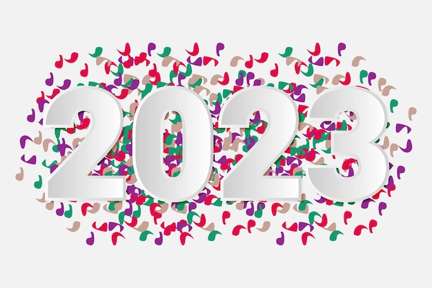 Vector happy new year background