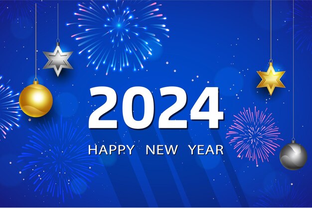 Happy New Year backgrund template