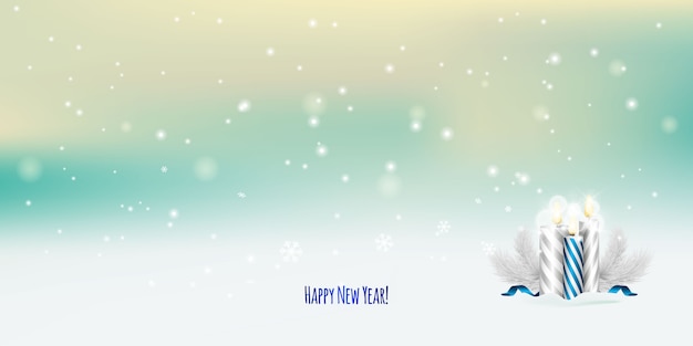 Happy new year banner