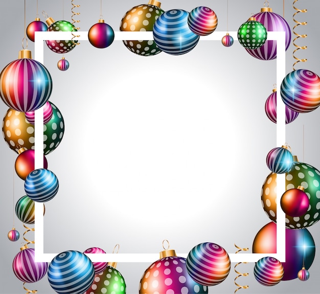 Happy New Year Frame Background