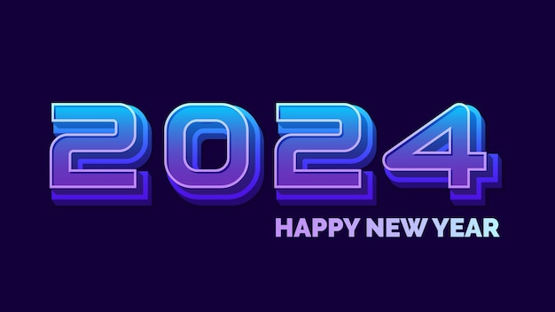 Happy New Year free vector