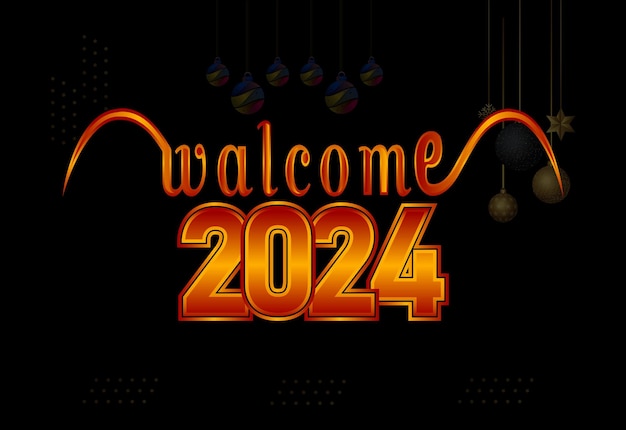 Happy new yearnew year celebration celebration typography poster banner design free vector