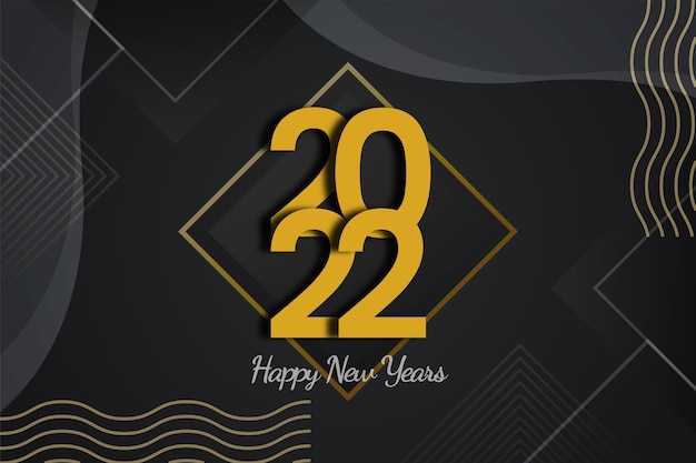 Felice anno nuovo 2022 logo banner