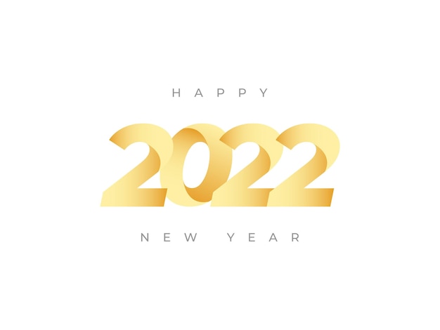 Happy new years 2022 celebration banner template