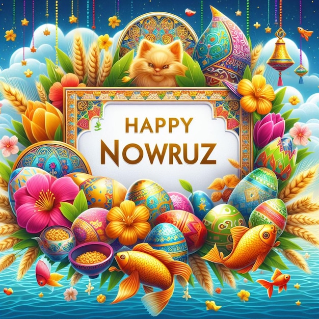 Vector happy nowruz