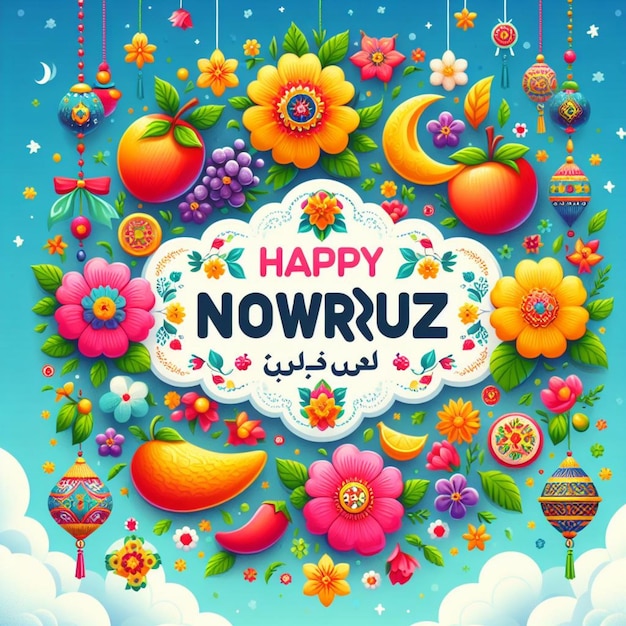 Vector happy nowruz