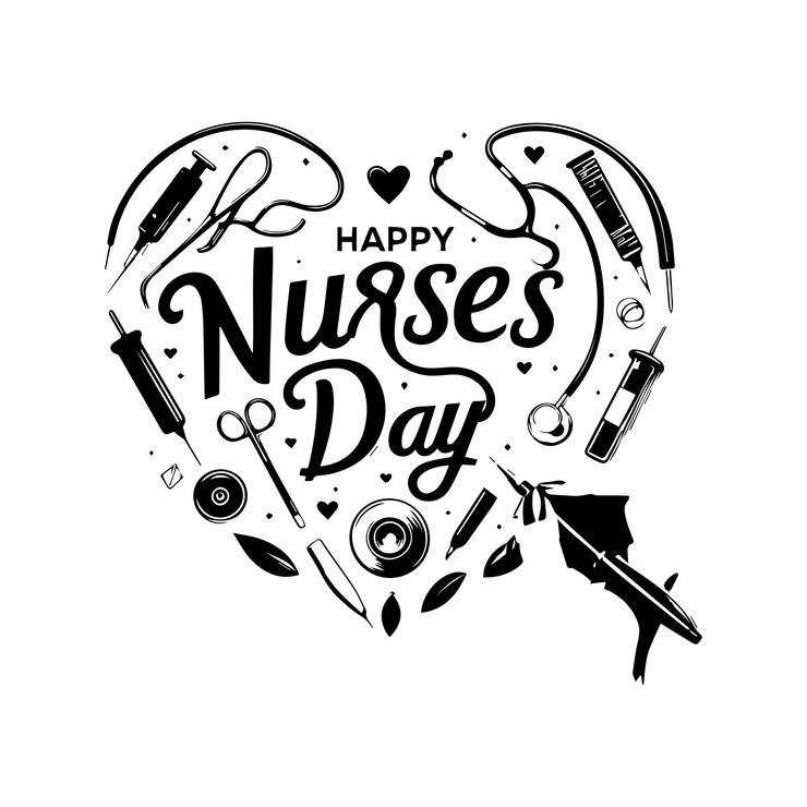 Vector happy nurses day international nurses day free download