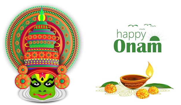 Happy Onam - очень известный южно-индийский фестиваль Индии.