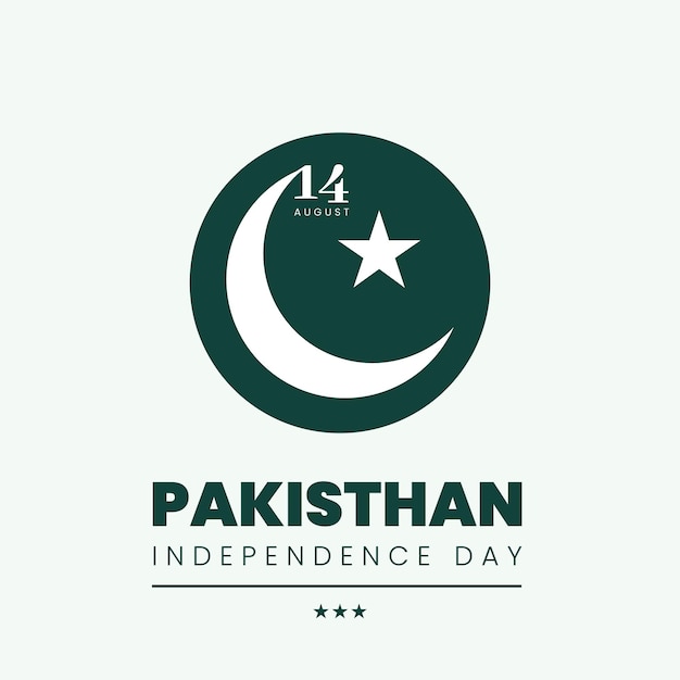 Happy pakistan independence day design