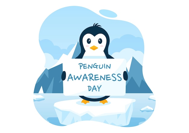 Happy Penguin Awareness Day op 20 januari om de populatie pinguïns in beeld te houden