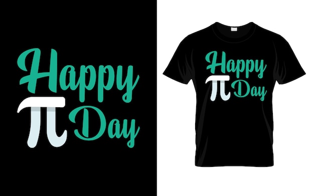 Happy pi day tshirt design vector pi day tshirt design