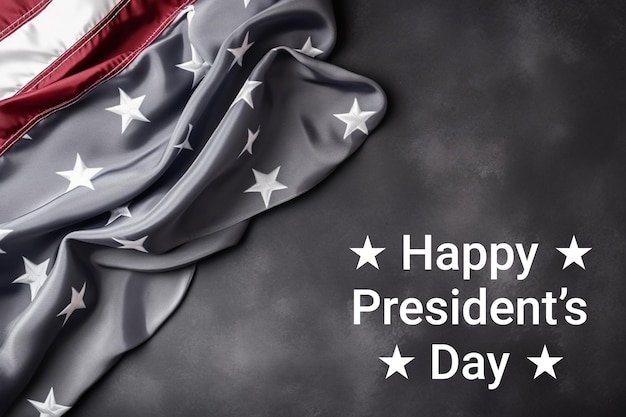 Vector happy presidents day background