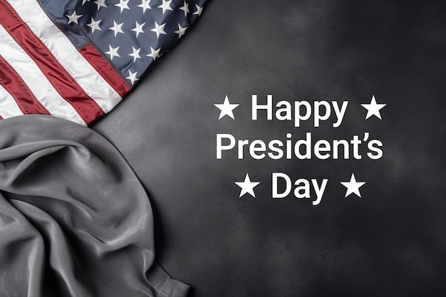 Vector happy presidents day background