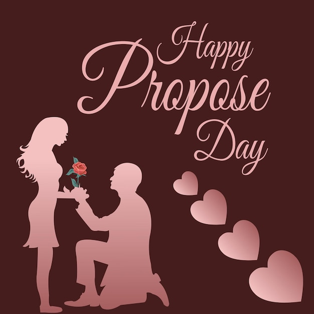 Happy propose day social media post design