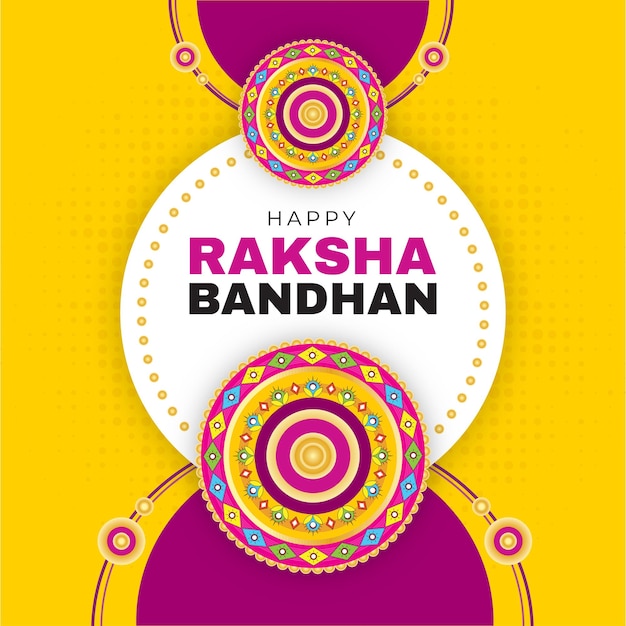 Happy Raksha Bandhan template