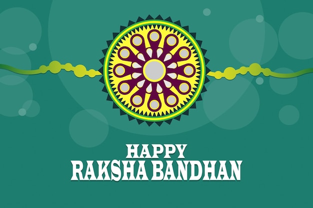 Happy Raksha Bandhan Vector illustration