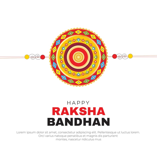 행복한 raksha bandhan