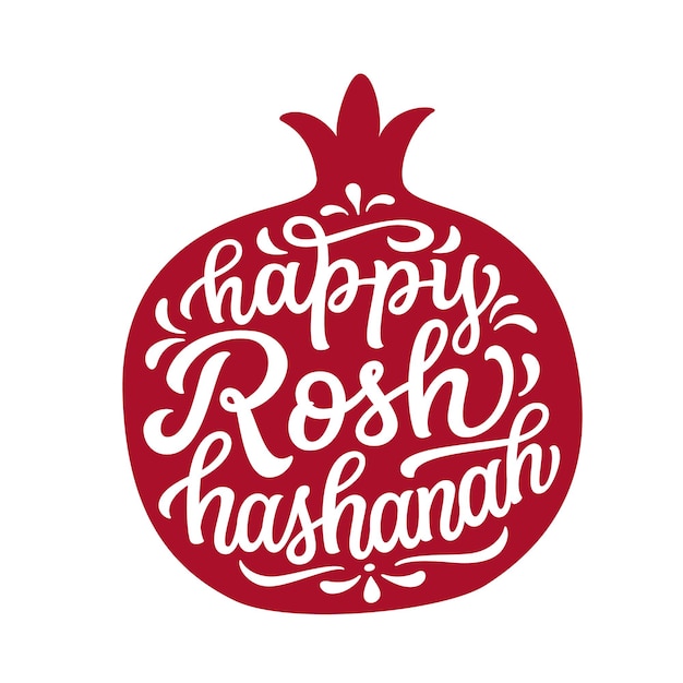 Felice rash hashanah scritte a mano