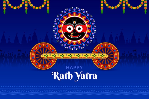 Happy Rath Yatra Lord Jagannath Festival Odisha