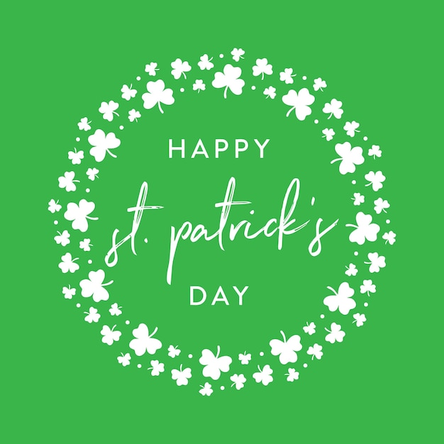 Happy Saint Patricks Day Banner St Pattys Day Saint Patricks Day Irish Ireland Holiday Sain