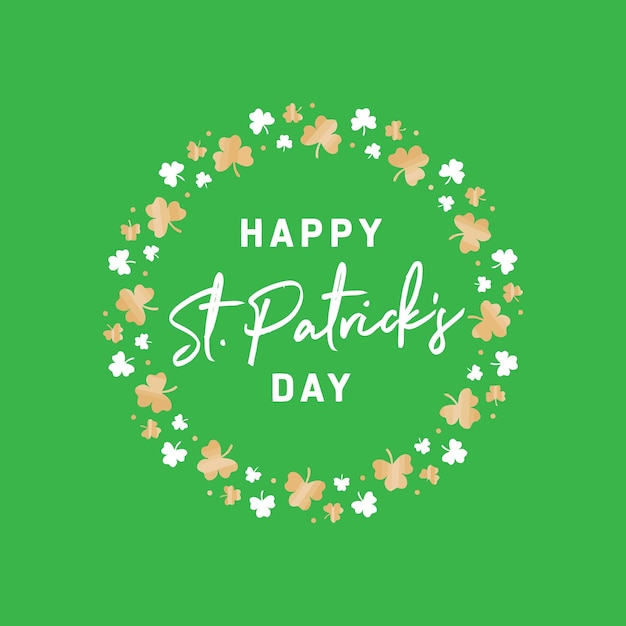 Vector happy saint patricks day banner st pattys day saint patricks day irish ireland holiday sain