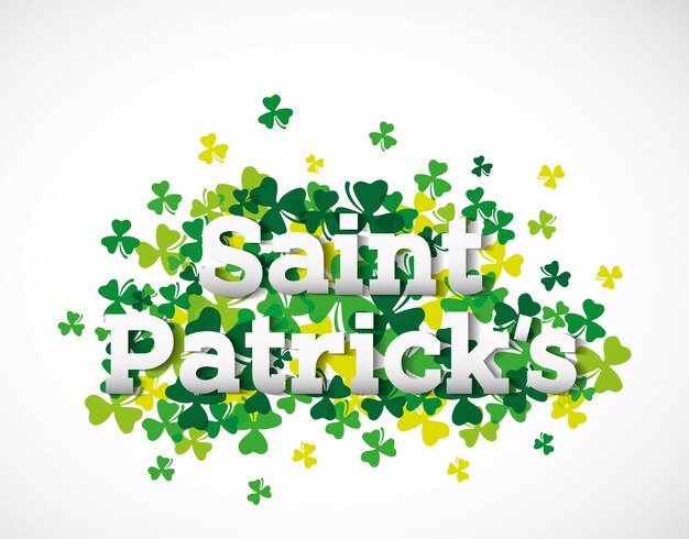 Happy saint patricks day card