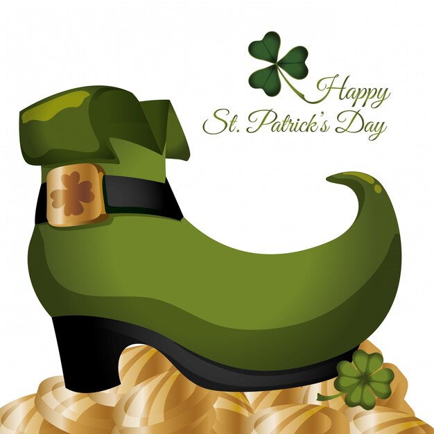 Happy saint patricks day design