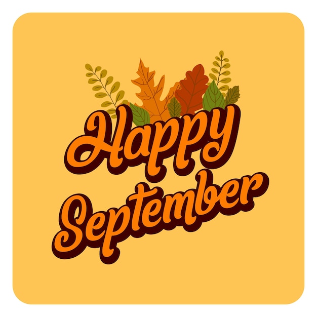 Happy september